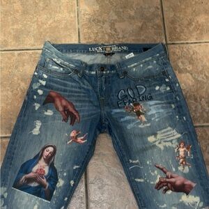 LUCK BRAND CUSTOM SHORTS SZ 29